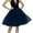 Navy, variant on Carnival Tulle Skirts For Women Tutu Skirt Faddish Solid Handmade Performance Mesh Mini Skirt Belt Holiday Skirts Cute Skirts