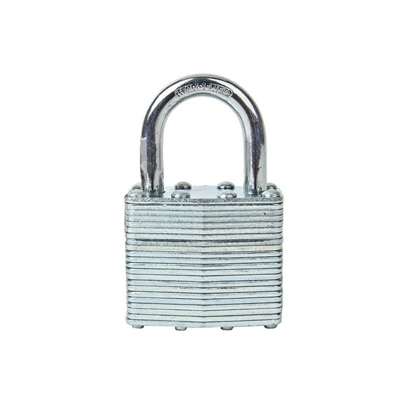 Sunlite Key Padlock Flat Tumbler Lock Mechanism w/ 2 Keys Hardened Shackle