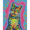 Cuadros Decorativos 11CT Punto de cruz completo Color Gato Estampado DIY Bordado Artesanía 40x50cm (2) Sywqhk Nuevos Originales