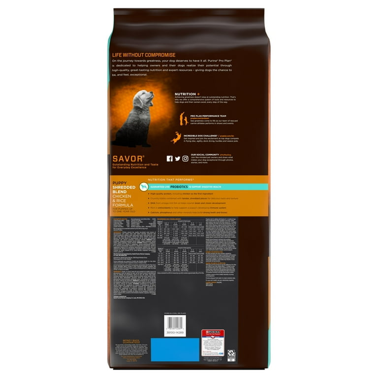 Purina Pro Plan Puppy Dry Dog Food for Under 1 Year Real Chicken