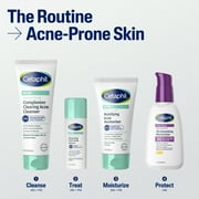 Cetaphil Gentle Clear Complexion-Clearing BPO Acne Cleanser for Sensitive Skin, 4.2 fl oz