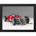 thumbnail image 2 of Stephen Chambers 14x12 Black Modern Wood Framed Wall Art Titled - Ferrari 156 Sharknose 1, 2 of 6