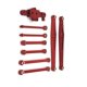 thumbnail image 5 of RC Car Upgrade Fixed Rod Steering Group Servo Arm Kit Red, 5 of 5