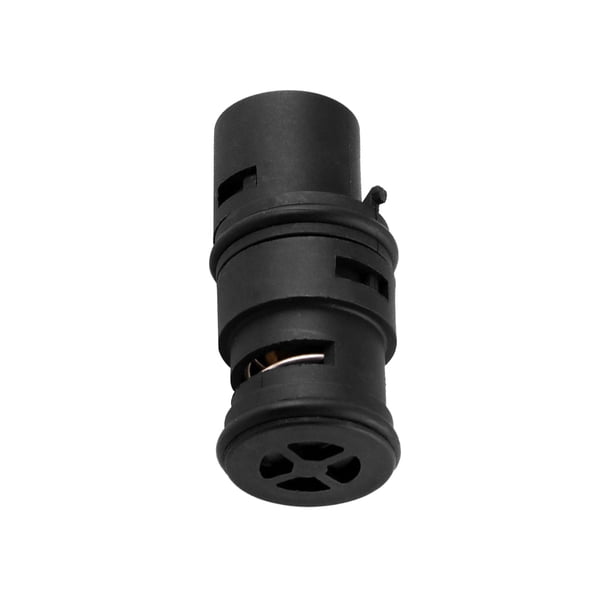 Termostato de automóviles Durabilidad negra Coporte de vehículo sólido de cobre Coche resistente reemplazo de reemplazo de piezas de repuesto para E46 E53 E83 E85 E86 X3 Sweethay VI014410-00B