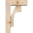thumbnail image 3 of Ekena Millwork 7 1/2"W x 24"D x 36"H Westlake Block Smooth Bracket w/ Offset Brace, Douglas Fir, 3 of 25