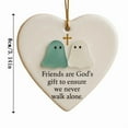 thumbnail image 3 of Kumdkd Sea Glass Nativity Ornament - Handmade Christmas Tree Decoration with Beach Style (8cm), 3 of 6