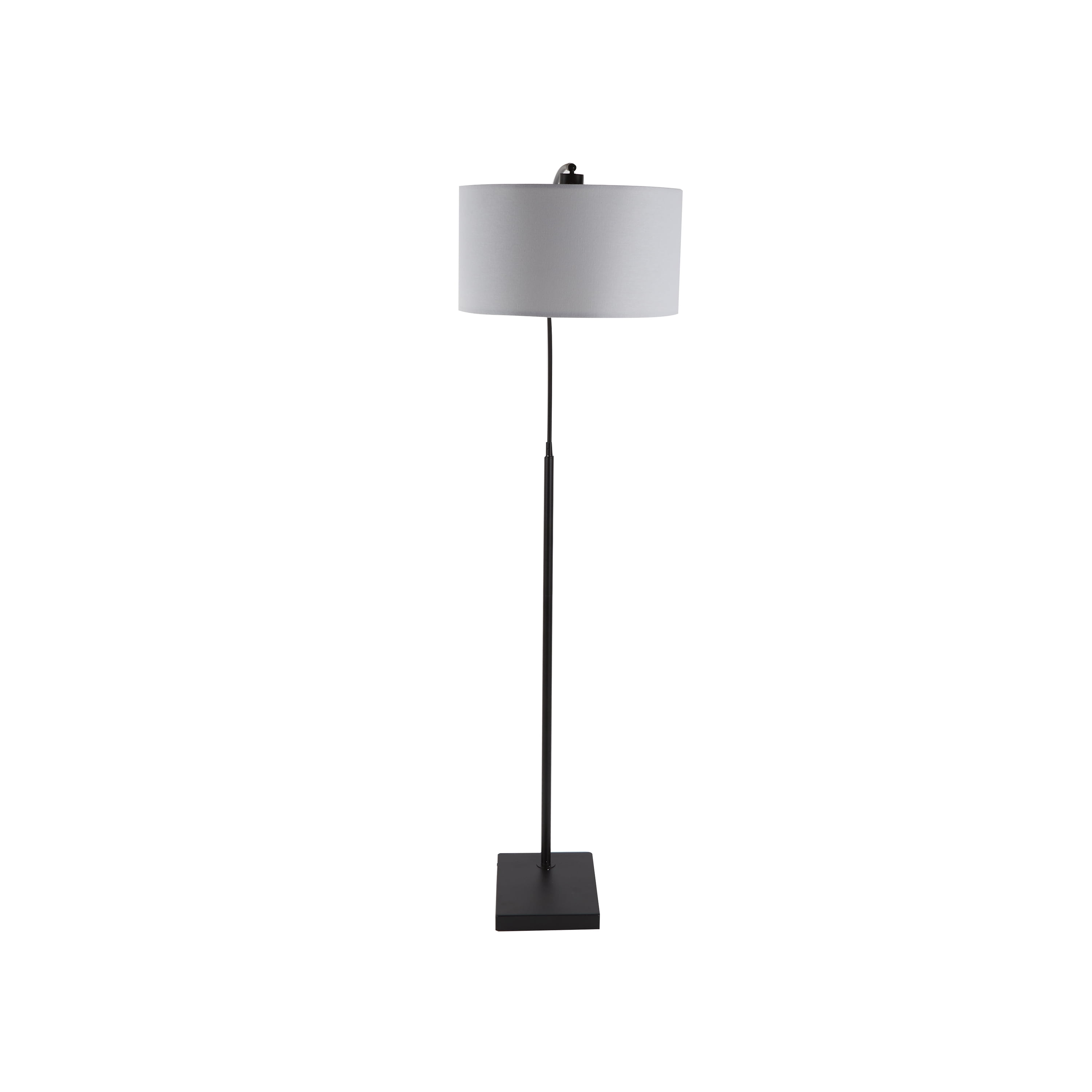Better Homes & Gardens Modern Metal Arc Floor Lamp with LED Bulb, Black Finish