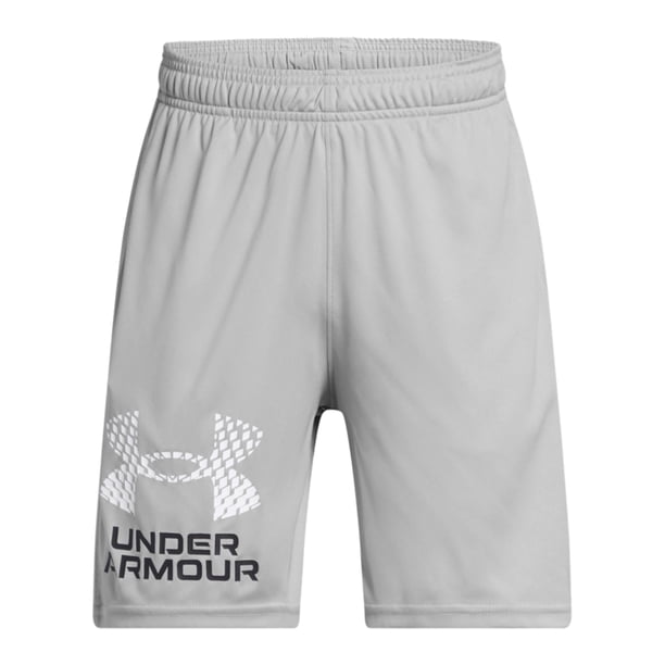 Pantalones cortos Under Armour Boys Tech Logo XL Mod gris/blanco