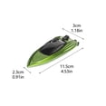 thumbnail image 3 of TIELUTT 2.4G Mini Remote Control Boat High Speed Racing Yacht for Kids Kids Car with Remote Control Two Seats Fan with A Remote Control Gnaw 72 Outdoor Ceiling Fan with Remote Control Dotcom, 3 of 6