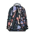 thumbnail image 3 of Mushroom Themed Campus Bookbag for Teens, Organized Interior for Laptop and Notebooks, Comfortable Carry, Ideal Gift for College School Students Life, 3 of 6