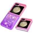 thumbnail image 3 of Funda para Samsung Galaxy Z Flip 6 5G Transparente con Brillos Carcasa Protectora Antigolpes con Glitter Brillante, 3 of 5