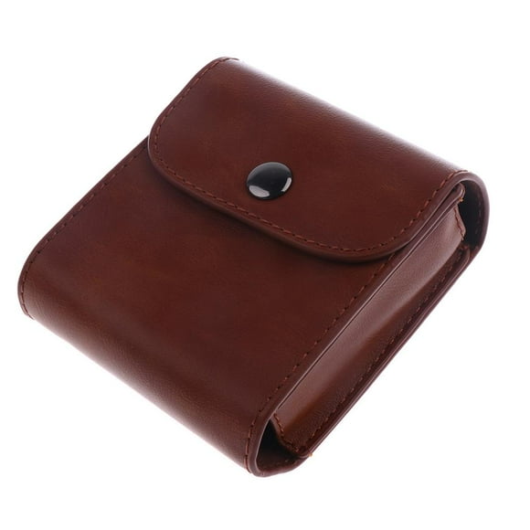 Estuche para fotografía con Bolsa de Alenamiento con de material cuero Retro para Cámara marrón shamjiam Almacenamiento de películas y estuche fotográfico