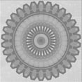 thumbnail image 1 of Ahgly Company Machine Washable Indoor Square Transitional Platinum Silver Gray Area Rugs, 4' Square, 1 of 7