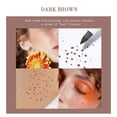 thumbnail image 3 of 2 Pcs Stylo Maquillage Taches de Rousseur, Stylo Maquillage Taches de Rousseur Naturel Réaliste Couleur Magique Taches de Rousseur, Imperméable Longue Durée Stylo à Points Doux, pour Maquillage Naturel Sans Effort - Brun Foncé, 3 of 7