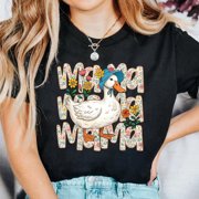 Mama Goose Motherhood Soft Cotton Elegant Parent T-Shirt