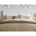 thumbnail image 2 of AFI, Sophia Full Solid Wood Headboard, White, 2 of 8