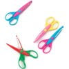 NOGIS 4 Colorful Decorative Paper Edge Scissor Set, Great for Teachers, Crafts, Scrapbooking, Kids Design