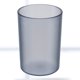 thumbnail image 2 of EeaseMX Vasos transparentes para cepillos de dientes, taza duradera para hacer gárgaras, vasos creativos para beber agua para adultos y niños (gris), 2 of 7