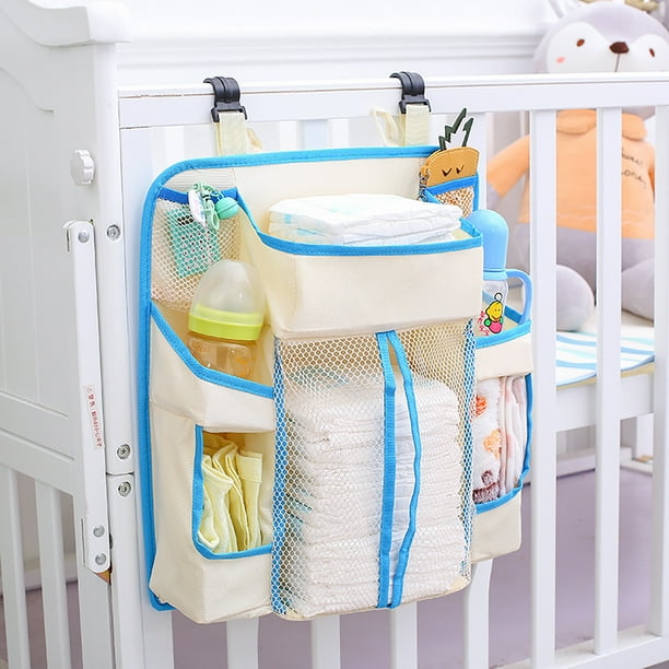 diaper changing crib hanging bag storage organizer nursery table diapers shower caddy organization stacker newborn gifts walmart playard