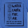 thumbnail image 3 of Avatar - The Last Airbender - Elements Harmony - Kids YOUTH SHORT SLEEVE TEE, 3 of 5