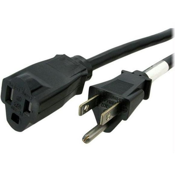 Startech 25 Ft Power Cord Extension - Nema 5-15R To Nema 5-15P