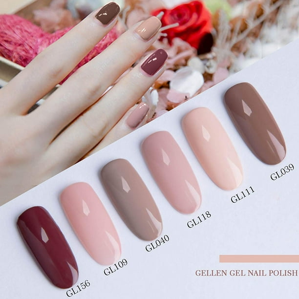 Natural gel nail polish deals