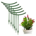 thumbnail image 7 of Hyasfey Plant Support Stakes Stackable Half Round Plant Stakes Easy Assembly Stake Trellis Plant Cages for Indoor Outdoor Tomato Monstera Hydrangea Climbing Plants, 7 of 7