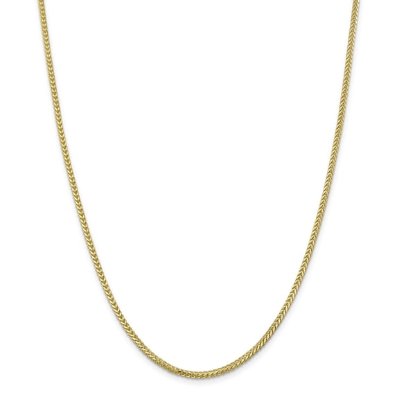 10k 2.0mm Franco Chain in 10k Yellow Gold