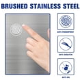 thumbnail image 5 of 13 Gallon Touchless  with Lid - Stainless Steel Automatic Garbage Bin for Kitchen Bathroom Office, 5 of 6