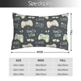 thumbnail image 4 of Kll Gamers Pillow Covers Envelope Closure,Super Soft And Cozy Fuzzy Fleece Pillow Case Cover 20"X30", 4 of 8