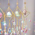 thumbnail image 4 of Xiao Hua Atrapasueños de cristal con forma de bola, adorno colgante para ventana, jardín, decoración navideña - B05, 4 of 5