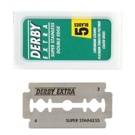 - Derby Extra Double Edge Razor Blades, 100 Count