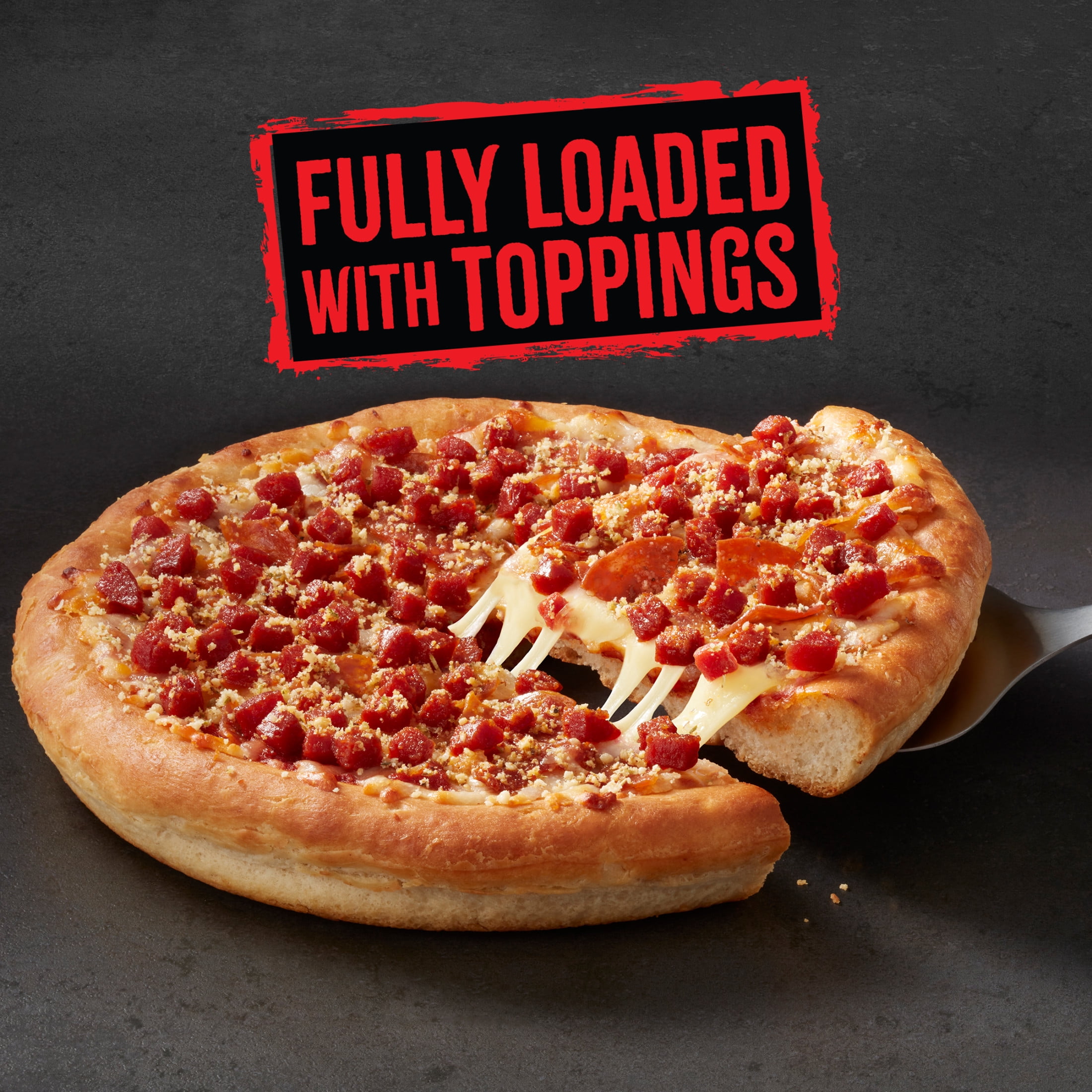 Red Baron Ultimate Pepperoni Deep Dish XL Frozen Pizza, 11.12 oz