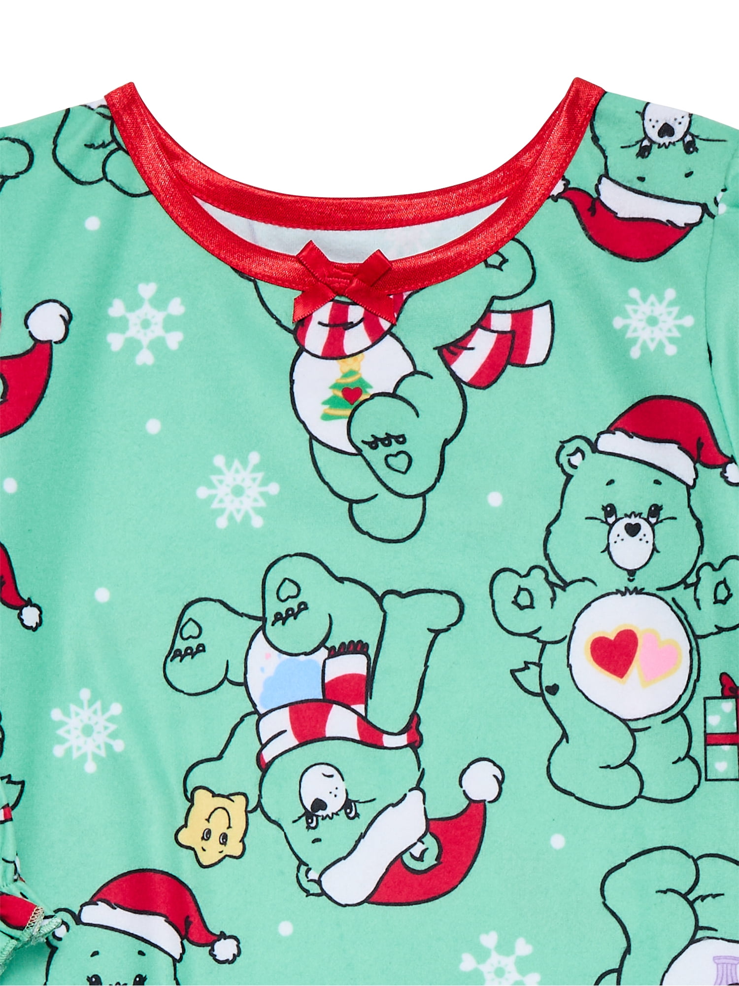 Care Bears Girls Christmas Pajama Nightgown, Sizes 4-12