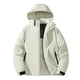 thumbnail image 2 of Ceisia Men's Outdoor Sports Pants Hooded Short Sleeve Winter Loose Fit with Zipper Gift with Pockets, 2 of 3