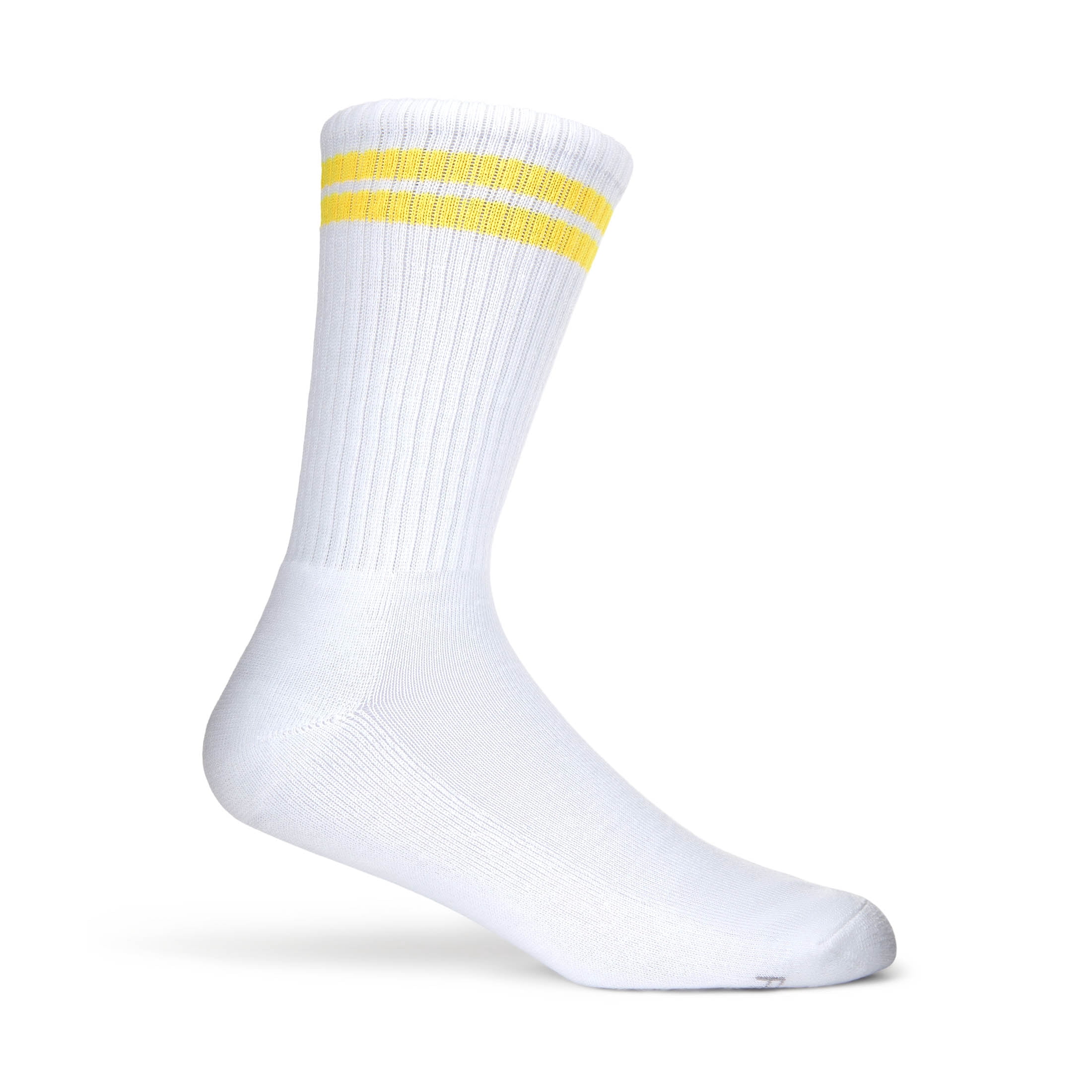 Fruit of the Loom Mens Gameday Crew Socks, 3-Pack, Sock Sizes 6-12