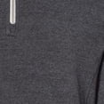 thumbnail image 4 of J. America Triblend Quarter-Zip Sweatshirt, 4 of 4