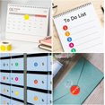 thumbnail image 5 of 3000 Pcs 25mm Color Coding Labels Stickers Circle Colored Dot Stickers Includes 6 Rolls, 500 Count Each, 5 of 5
