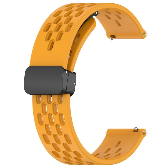 Correa de reloj de silicona deportiva de color sólido a prueba de sudor con ajuste cómodo y amplia compatibilidad