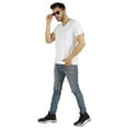 thumbnail image 5 of Inkmeso Men's V-neck Basic Tshirt Short Sleeve Solid Regular Fit Cotton Tee, 5 of 7