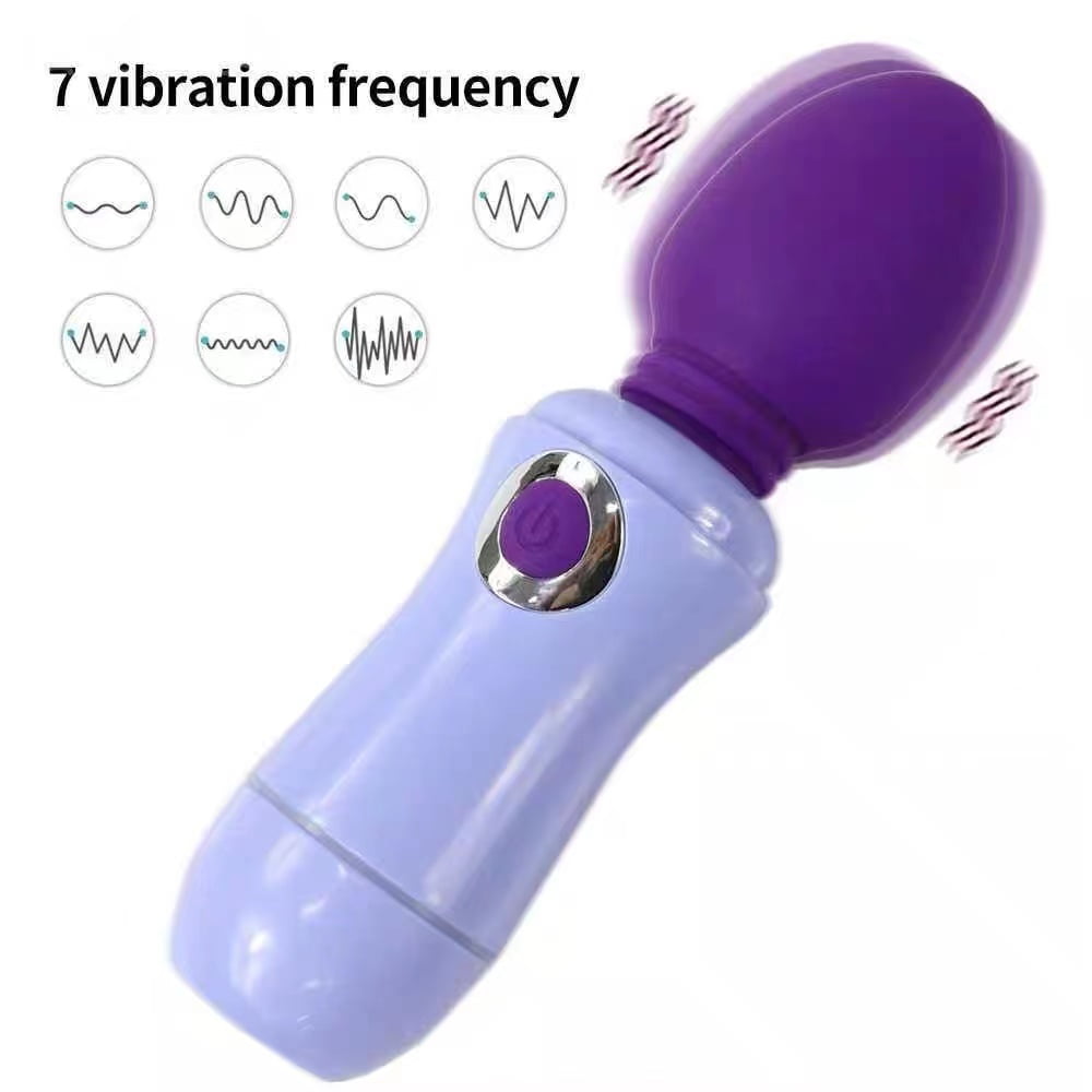 Electric Personal Wand Massager for Women Men Adult Sex Toy Mini Vibrator for Back Neck Shoulders Foot Deep Massage Muscle Relaxer Home pic pic
