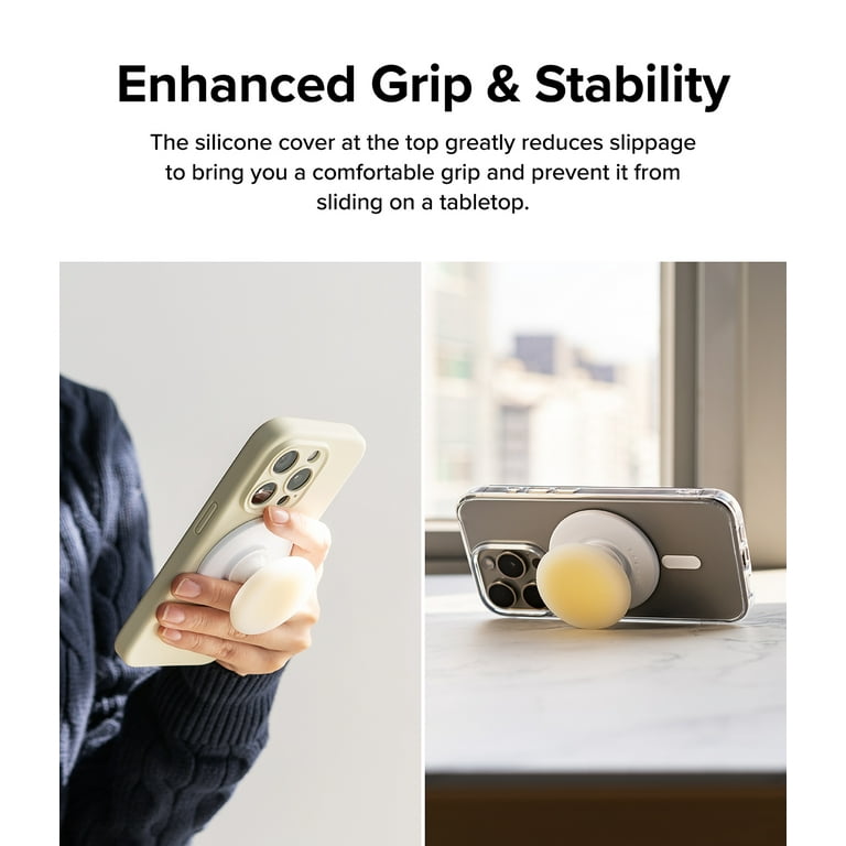 Rinkge [Tok Magnetic] Universal Popping Socket Durable Soft Good