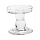 thumbnail image 3 of Portavelas de cristal transparente, candelabro de mesa, centros de mesa, portavelas de pilar, adorno para escritorio, vacaciones, decoración del S BLESIY Portavelas cónico, 3 of 8