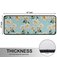 thumbnail image 5 of Kitchen Rugs Sets Of 2,Lightblue Daisy Flower Yellow Centers Pattern Anti Fatigue Kitchen Mat Rugs Non Slip Washable,Decorative Kitchen Floor Mats for Kitchen,Sink,Laundry,17"x47"+17"x47", 5 of 5