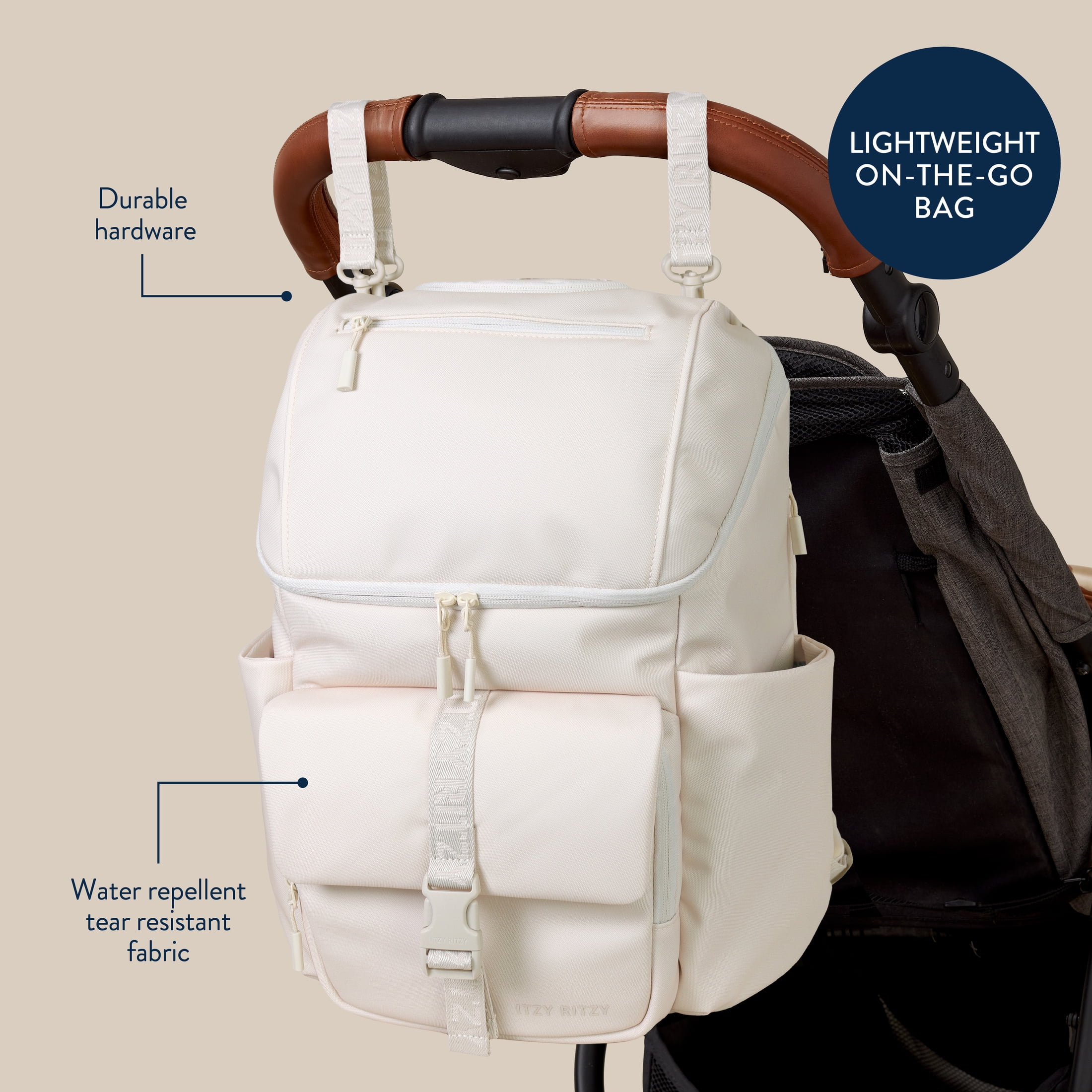 Itzy Ritzy Belong Bucket Backpack™ Cream