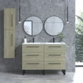 thumbnail image 2 of Randalco Denver 48" Modern Wood Bathroom Vanity with Sink in Toasted Oak/Black, 2 of 10