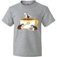 thumbnail image 3 of Inktastic Cute Hot Chocolate Hedgehogs Youth T-Shirt, 3 of 5