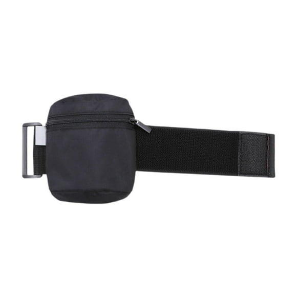 Monedero de muñeca, monedero ajustable, bolsillo para dinero para hombres y mujeres, pulsera deportiva con cremallera para senderismo, ciclismo y