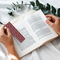 thumbnail image 5 of Kdxio Snowflakes On A Buffalo Plaid Christmas Print Metal Tassel Bookmarks,Perfect Gift for Art Lovers and Bookworms Metal Bookmarks for Women, 5 of 8