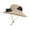 Khaki, variant on Solar Powered Cooling Hat with Built-in Fan, Wide Brim Sun Protection, Lightweight and Breathable for Outdoor Activities